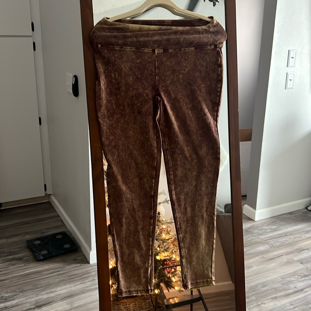 Zenana High Waisted Pants XL NEW NEVER WORN​